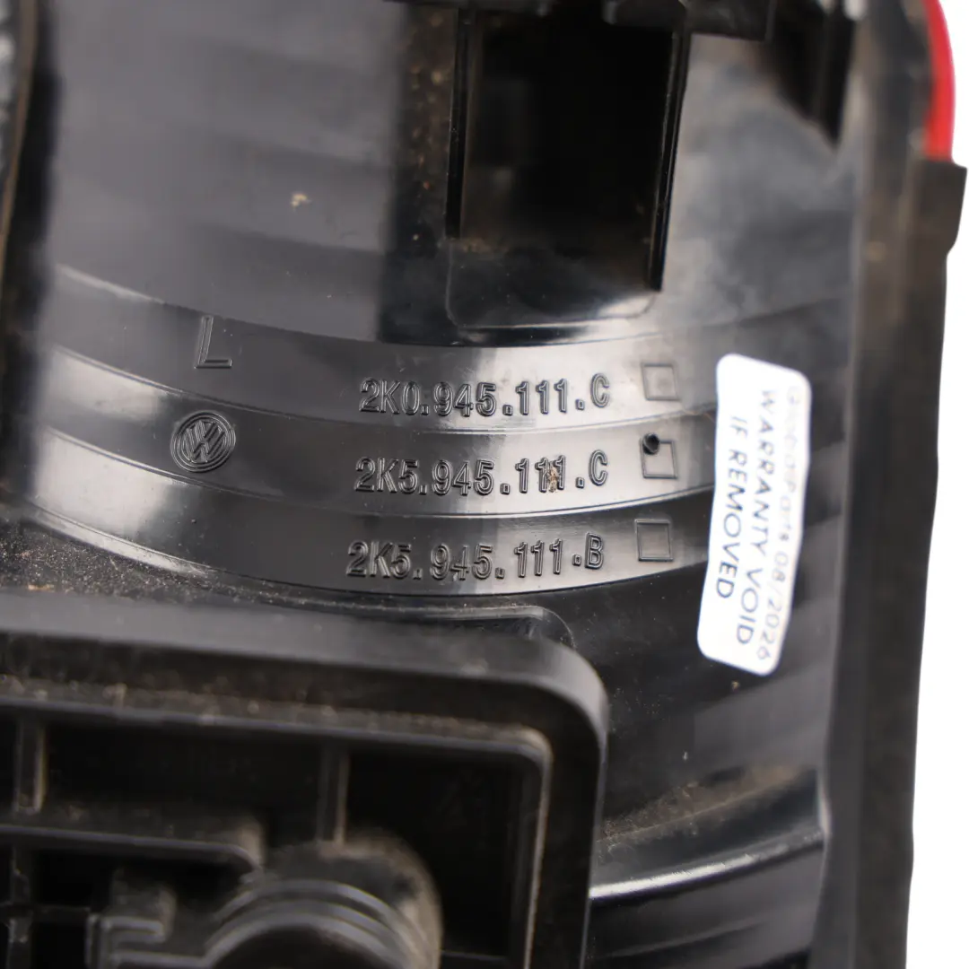 VW Volkswagen Caddy Maxi 2K Rear Outer Tail Light Lamp Left N/S - SKU 2K5945111C - Part number 2K5945111C