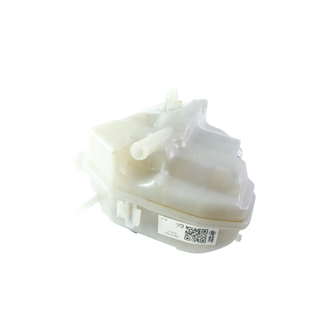 Coolant Header Expansion Tank Reservoir Bottle to Audi A1 GB with Part number 2Q0121407 Audi A1 GB Coolant Header Expansion Tank Reservoir Bottle - SKU 2Q0121407 - Part number 2Q0121407