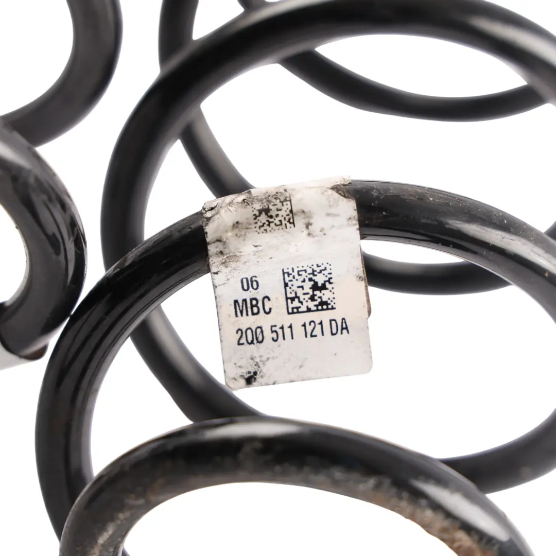 Mk5 Rear Coil Spring Left Right N/O/S SET to Seat Ibiza with Part number 2Q0511121DA Seat Ibiza Mk5 Rear Coil Spring Left Right N/O/S SET - SKU 2Q0511121DA - Part number 2Q0511121DA