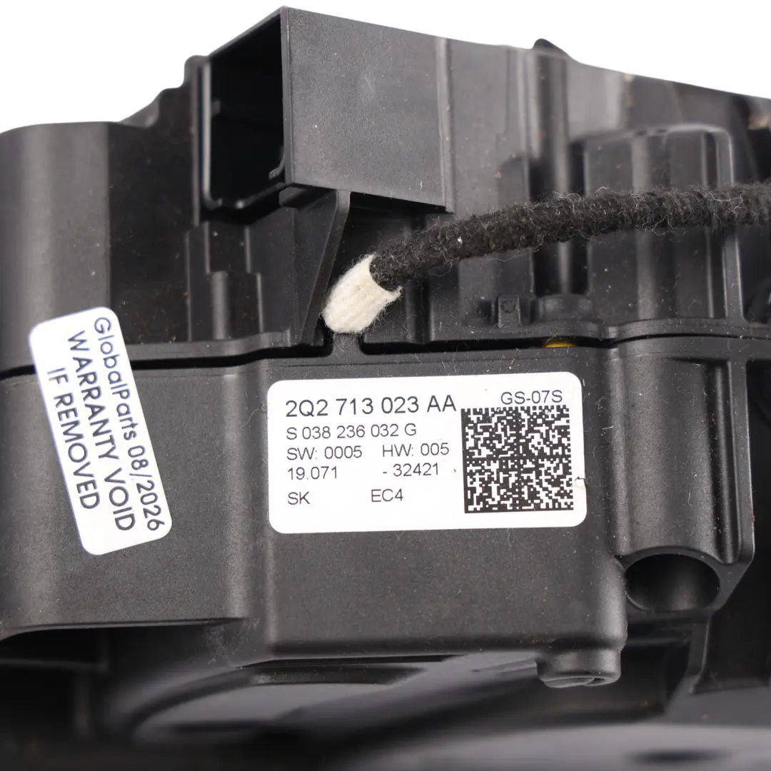 Volkswagen Polo Mk6 Gear Selector Shifter Automatic Transmission - SKU RHD-2Q2713023AA - Part number 2Q2713023AA