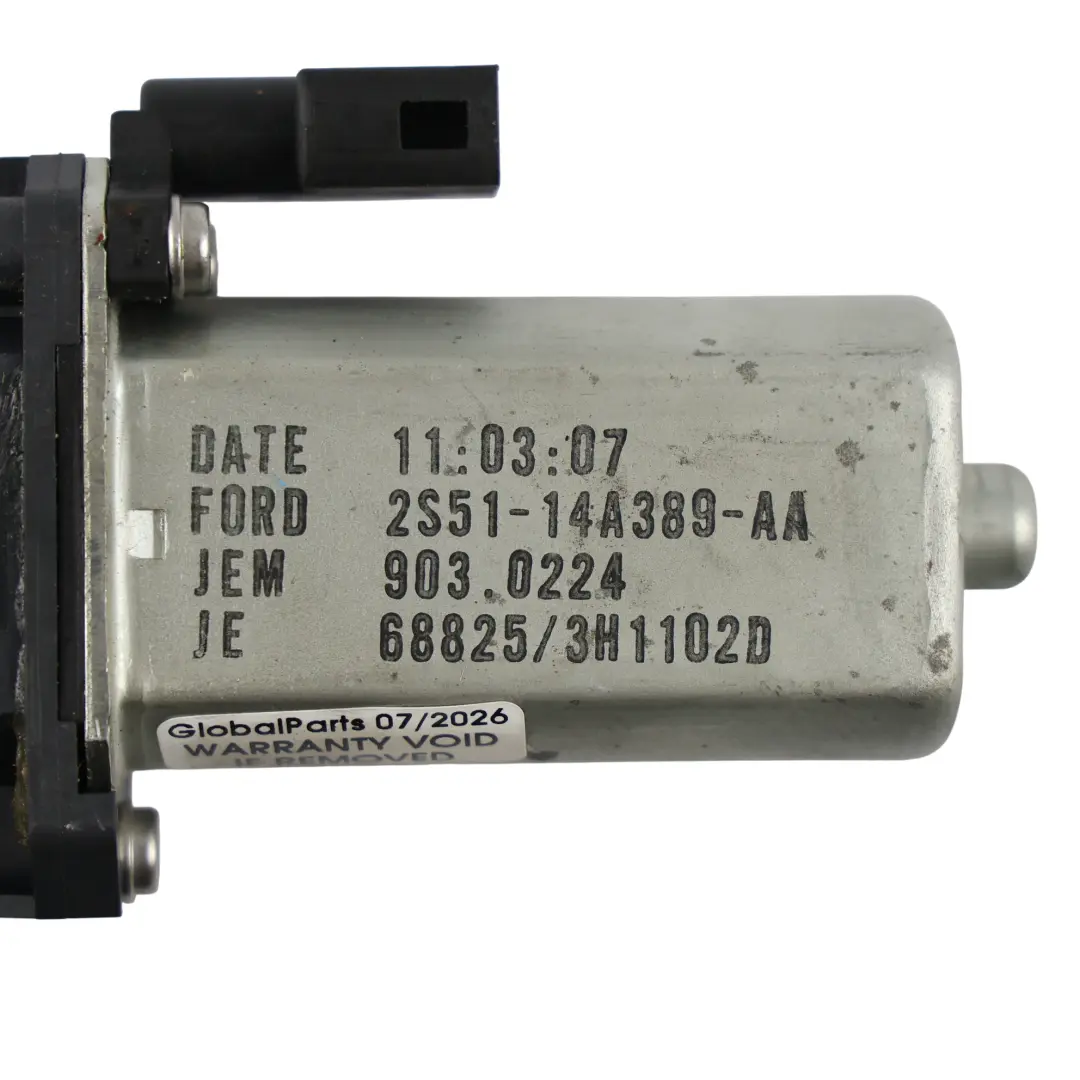 MK6 3P Moteur Lève-Vitre Électrique Avant Gauche pour Ford Fiesta à propos du numéro de pièce 2S51-14A389-AA Ford Fiesta MK6 3P Moteur Lève-Vitre Électrique Avant Gauche - SKU 2S51-14A389-AA - Numéro de pièce 2S51-14A389-AA