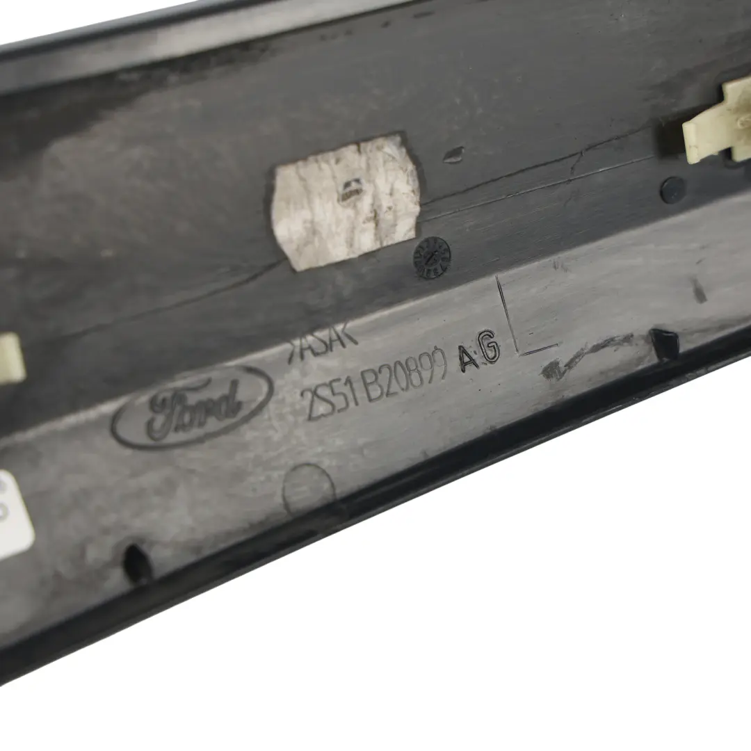 Mk6 Door Trim Column Cover Front Left N/S Black to Ford Fiesta with Part number 2S51-B20899-AG Ford Fiesta Mk6 Door Trim Column Cover Front Left N/S Black - SKU 2S51-B20899-AG - Part number 2S51-B20899-AG