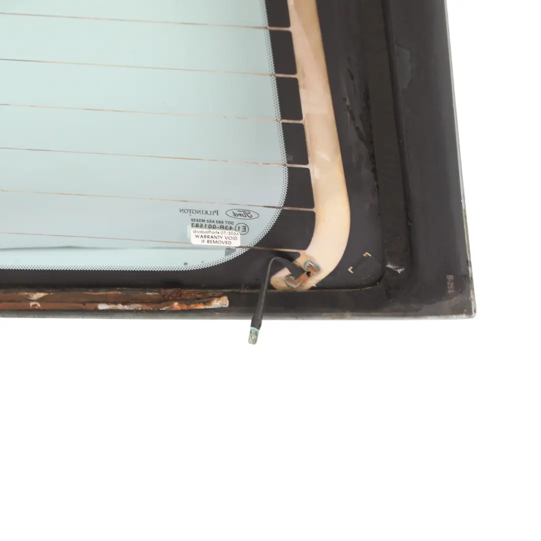 Ford Fiesta Mk5 3Dr Rear Window Glass Tailgate Glazing AS2 Green Glass Panel - SKU 2S51-B42004-AH - Part number 2S51-B42004-AH