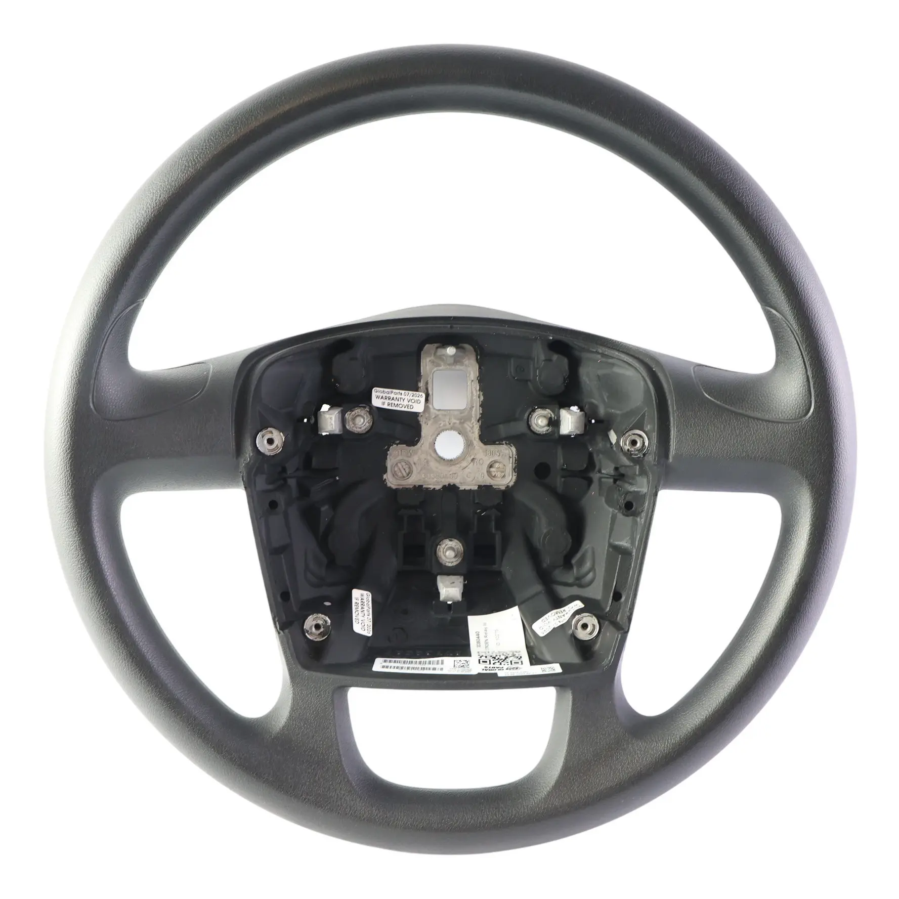 Citroen Relay Fiat Ducato Peugeot Boxer Steering Wheel Black Leather 30380440