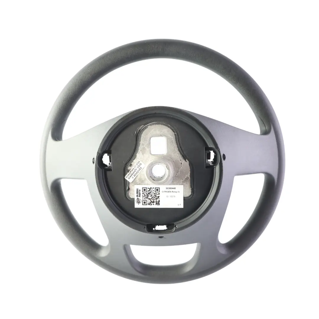  Citroen Relay Fiat Ducato Peugeot Boxer Steering Wheel Black Leather - SKU 30380440 - Part number 30380440