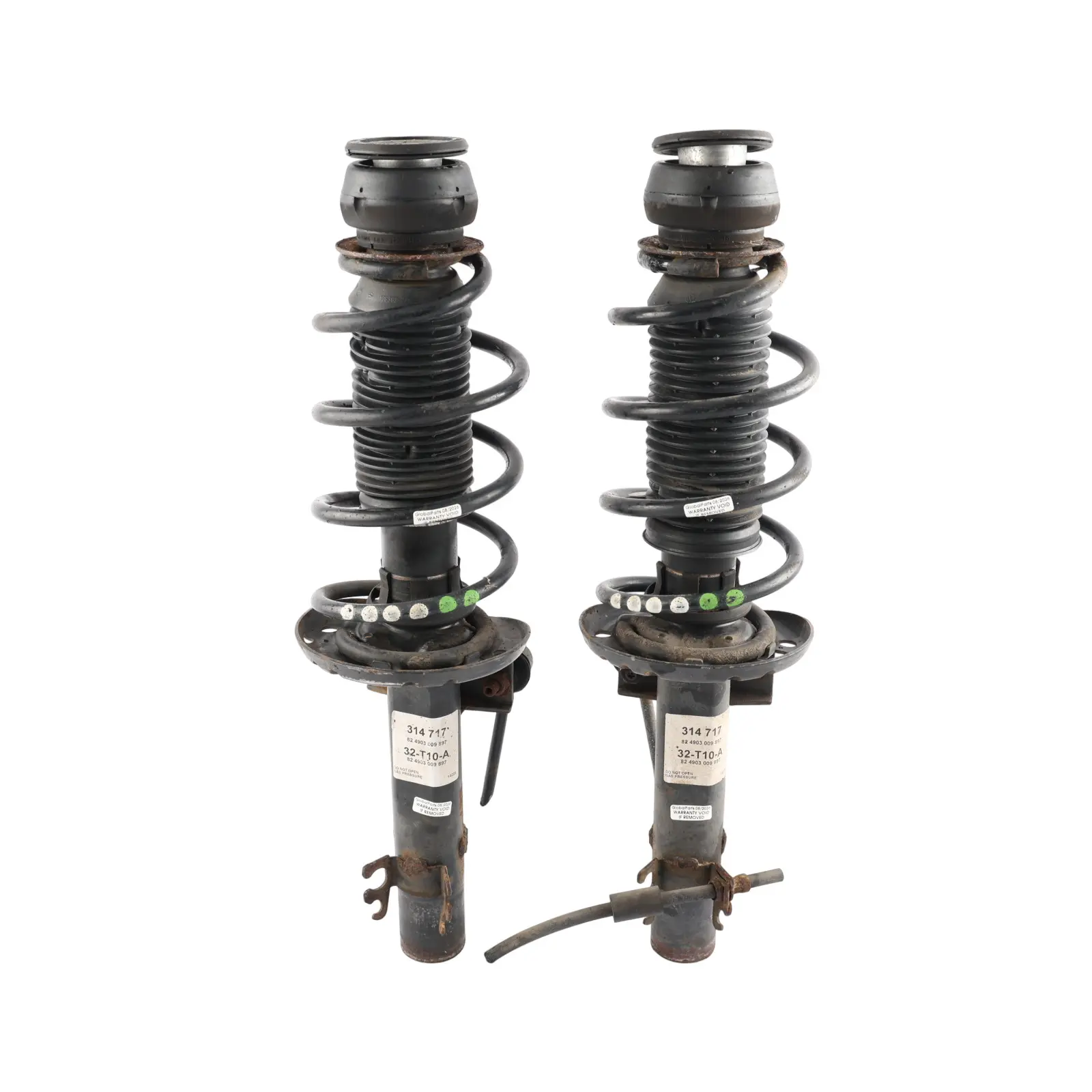 Volkswagen Polo 6R Sachs Front Strut Shock Absorber Set Left Right N/O/S 314717