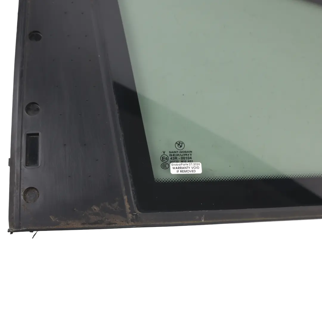 BMW X3 E83 Trim Side Glass Window Rear Left N/S Glanzschwarz AS3 - SKU 3413917-1 - Part number 3413917