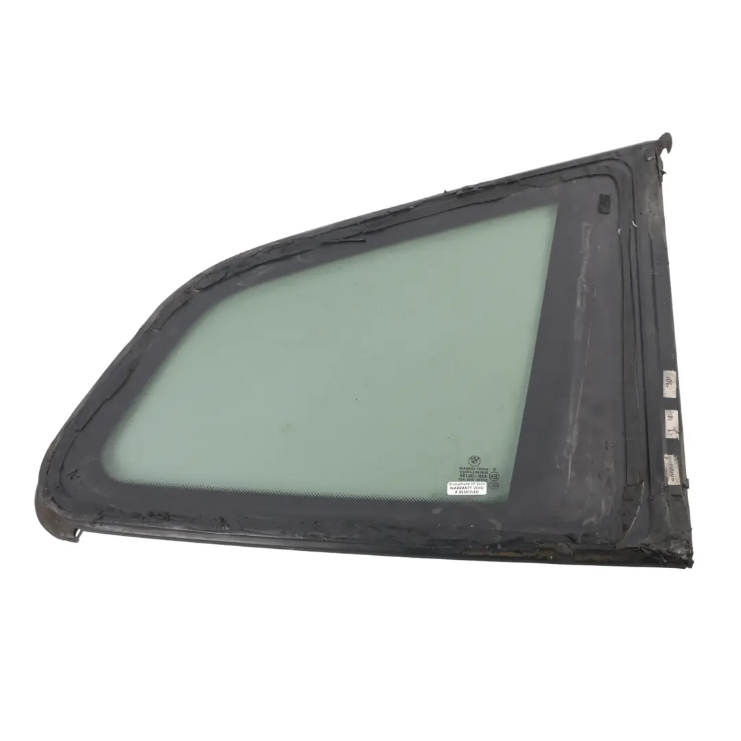 BMW X3 E83 Trim Side Glass Window Rear Left N/S Glanzschwarz AS3 - SKU 3413917-1 - Part number 3413917