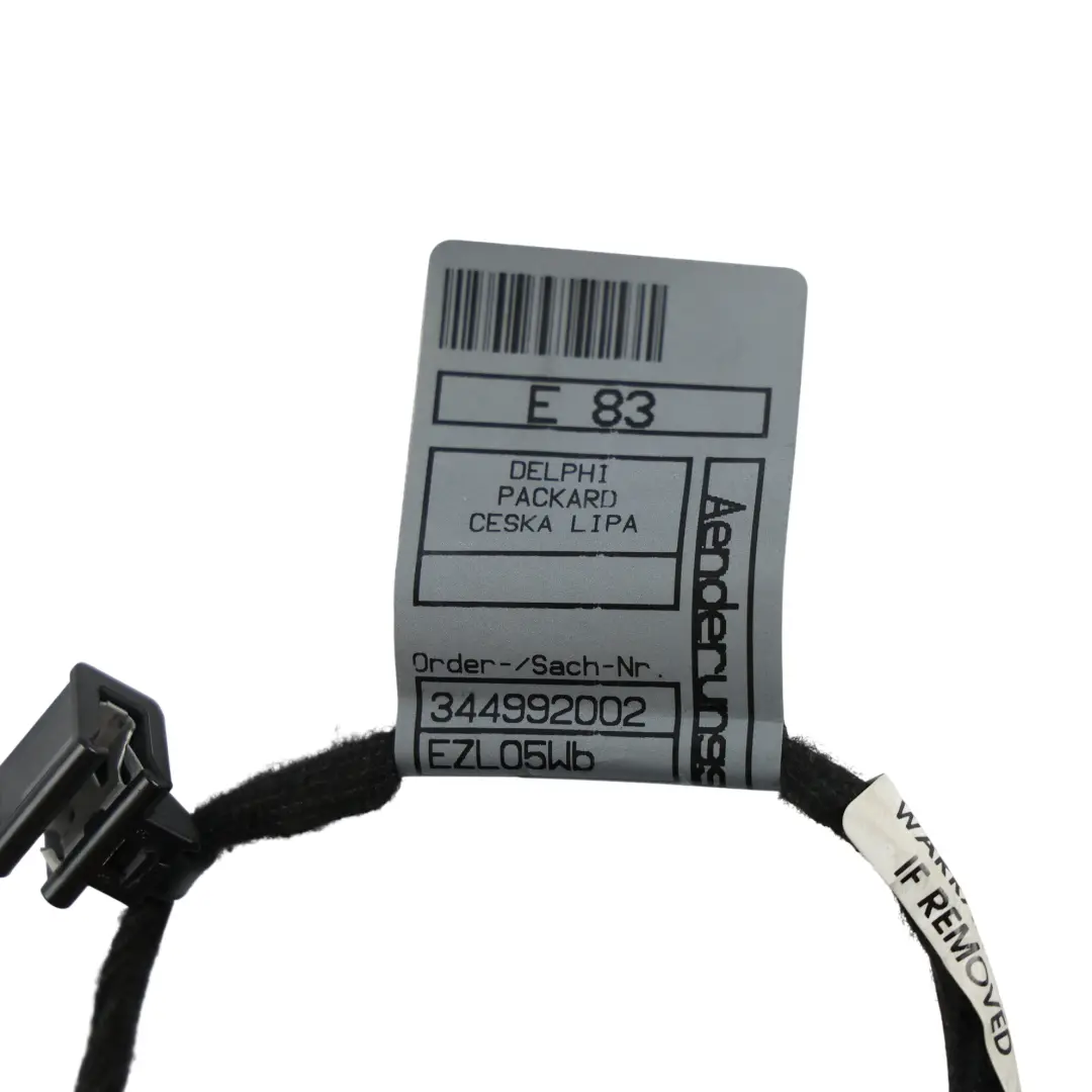 BMW X3 E83 LCI Adapter Lead Interior Lighting Rear Left Right N/O/S - SKU 3449920 - Part number 3449920