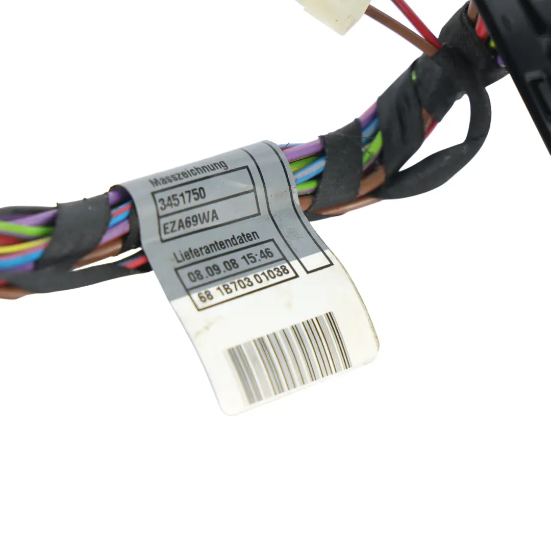 Front Seat Wiring Harness Loom Cable Driver's Side to BMW X3 E83 LCI with Part number 3451746 BMW X3 E83 LCI Front Seat Wiring Harness Loom Cable Driver's Side - SKU 3451746 - Part number 3451746