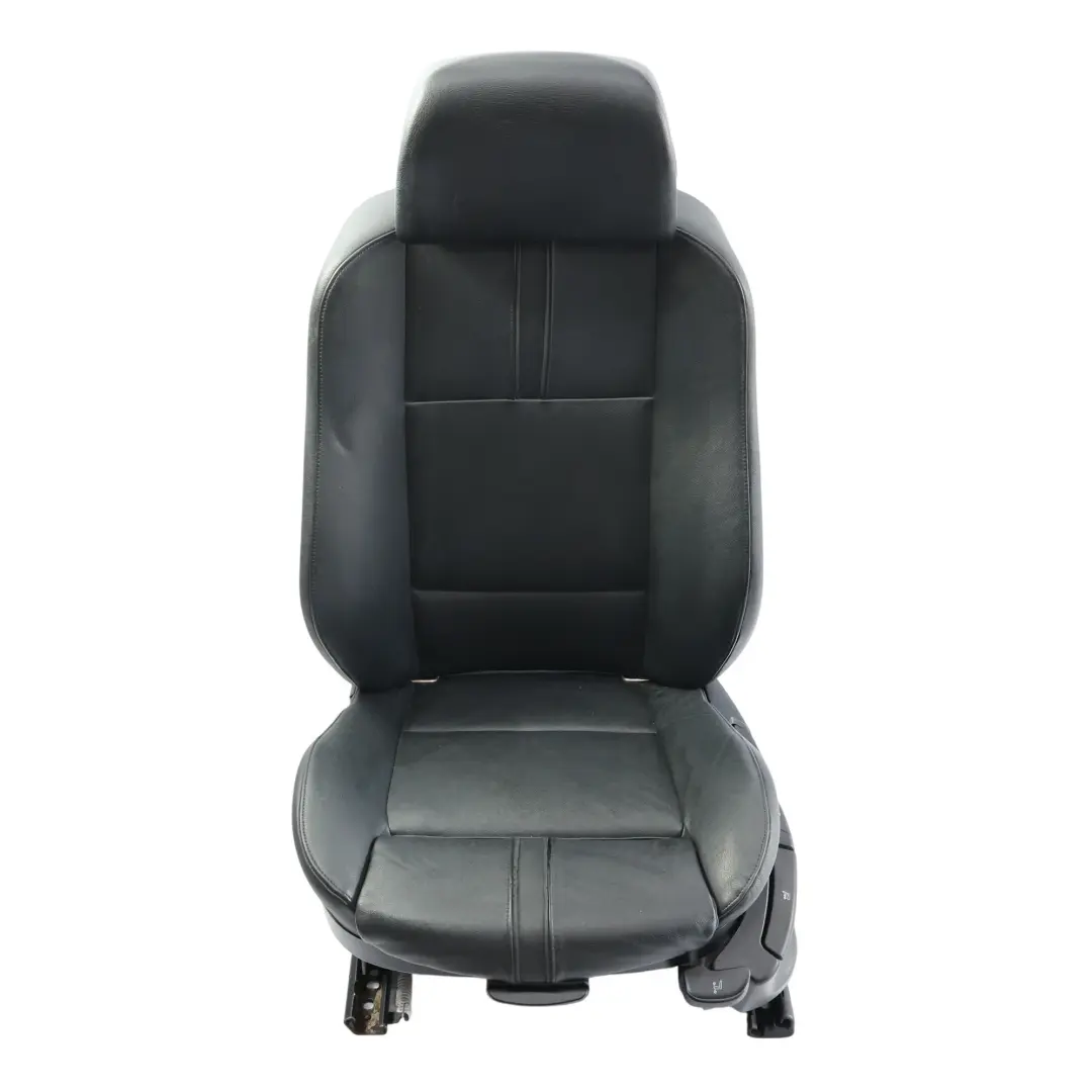 Front Seat Left N/S Heated Sport Interior Leather Nevada Black to BMW X3 E83 LCI with Part number 3454332 BMW X3 E83 LCI Front Seat Left N/S Heated Sport Interior Leather Nevada Black - SKU 3454332-5 - Part number 3454332