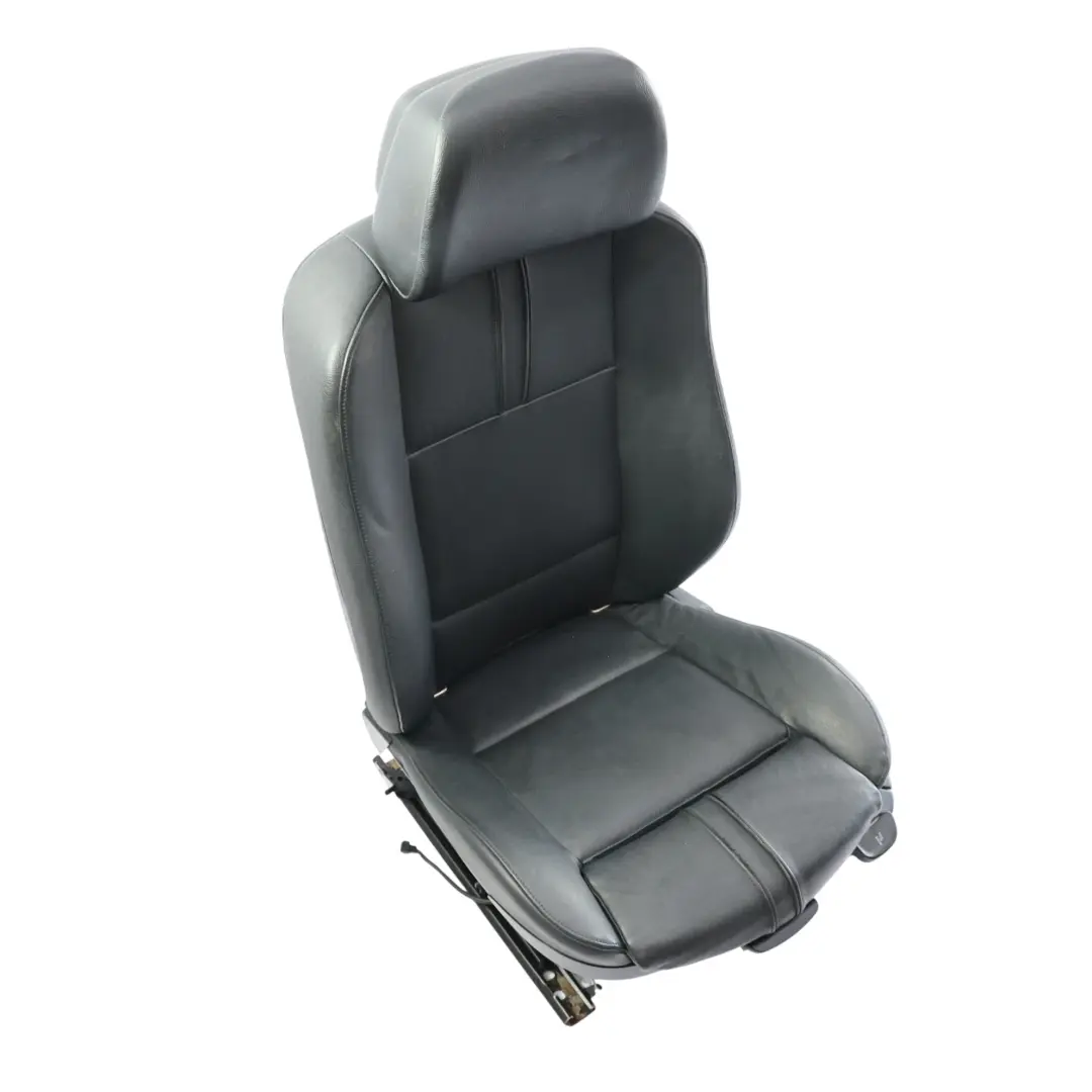 Front Seat Left N/S Heated Sport Interior Leather Nevada Black to BMW X3 E83 LCI with Part number 3454332 BMW X3 E83 LCI Front Seat Left N/S Heated Sport Interior Leather Nevada Black - SKU 3454332-5 - Part number 3454332