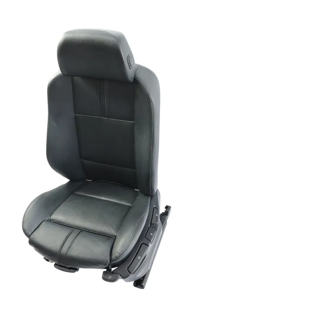 Front Seat Left N/S Heated Sport Interior Leather Nevada Black to BMW X3 E83 LCI with Part number 3454332 BMW X3 E83 LCI Front Seat Left N/S Heated Sport Interior Leather Nevada Black - SKU 3454332-5 - Part number 3454332