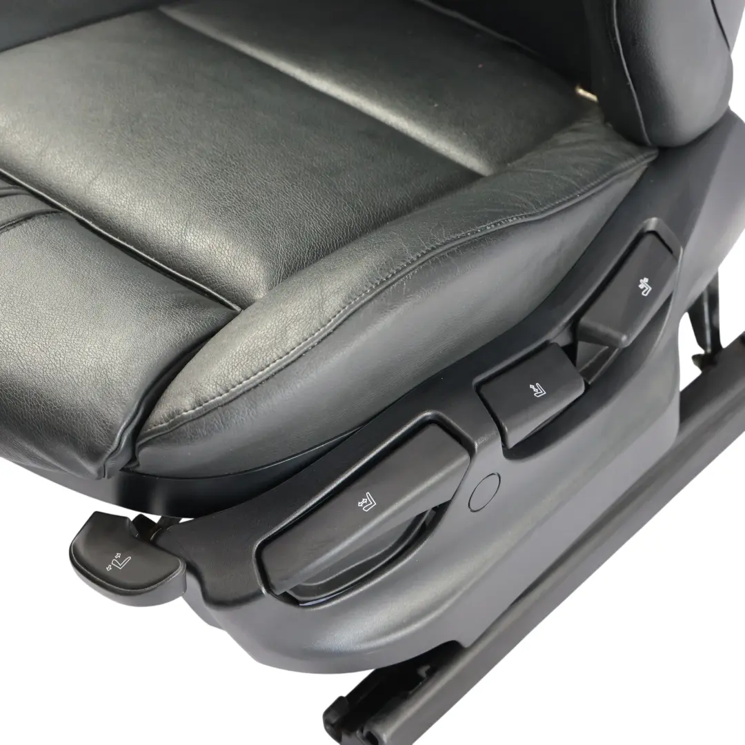 Front Seat Left N/S Heated Sport Interior Leather Nevada Black to BMW X3 E83 LCI with Part number 3454332 BMW X3 E83 LCI Front Seat Left N/S Heated Sport Interior Leather Nevada Black - SKU 3454332-5 - Part number 3454332