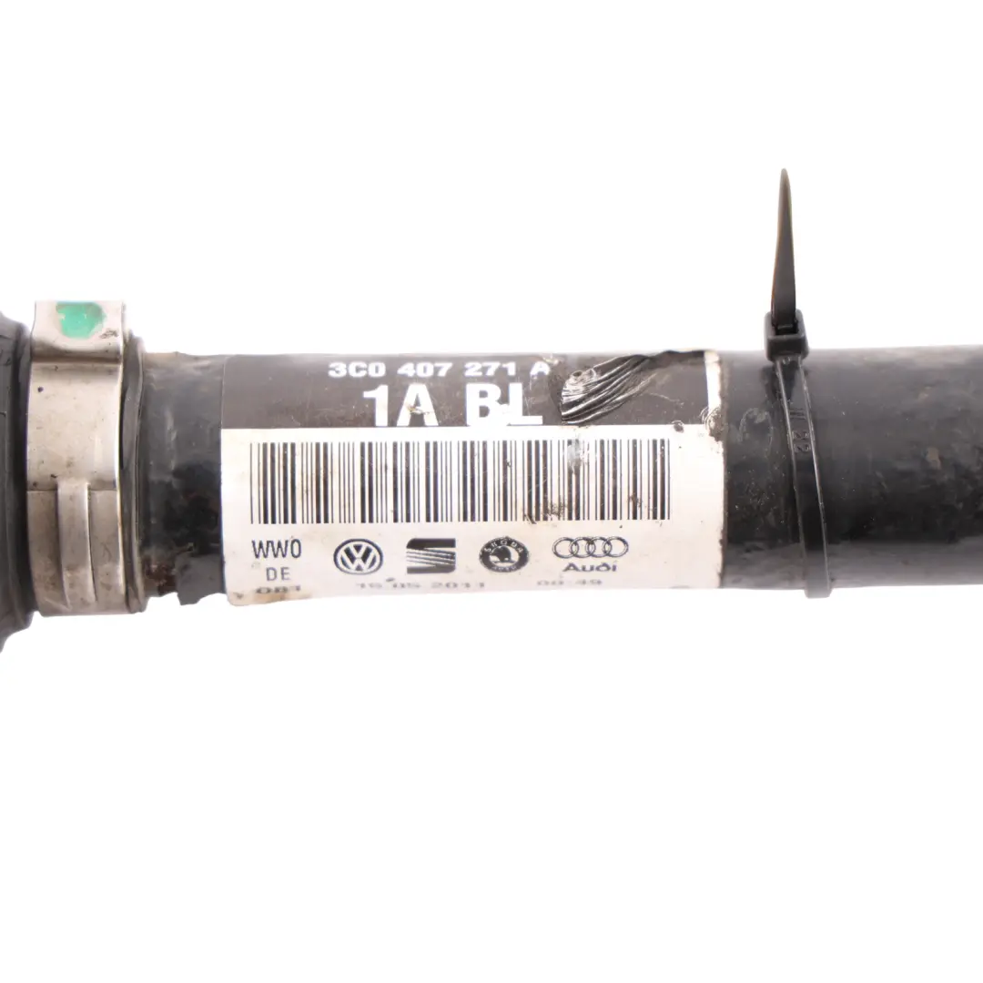 Audi A3 8P 1.2 TFSI CBZBFront Axle Driveshaft Drive Shaft Left N/S - SKU 3C0407271AB - Part number 3C0407271AB