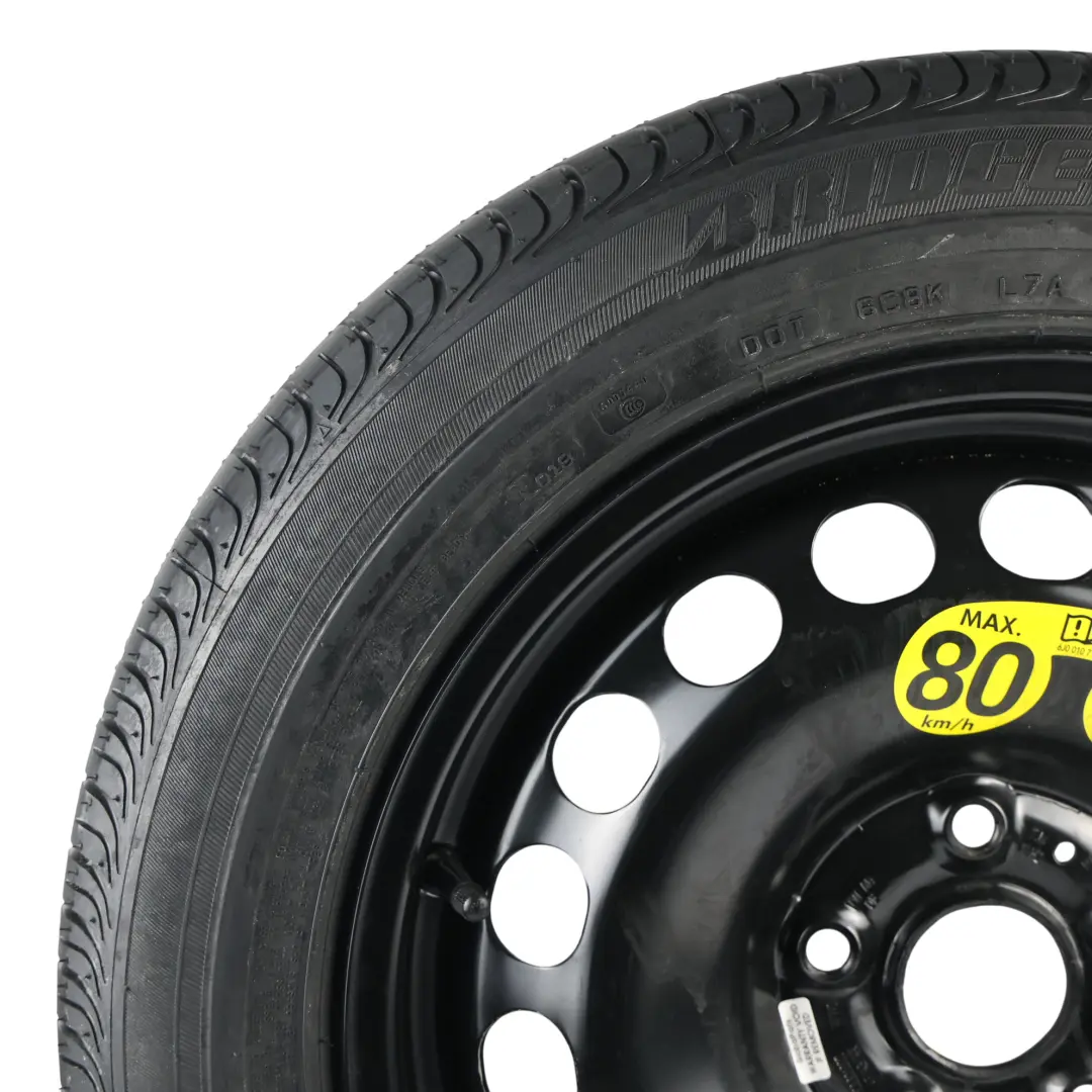 Volkswagen Seat Exeo Passat Reserverad Stahl 16" Bridgestone Reifen - SKU 3C0601027AF-1 - Teilenummer 3C0601027AF