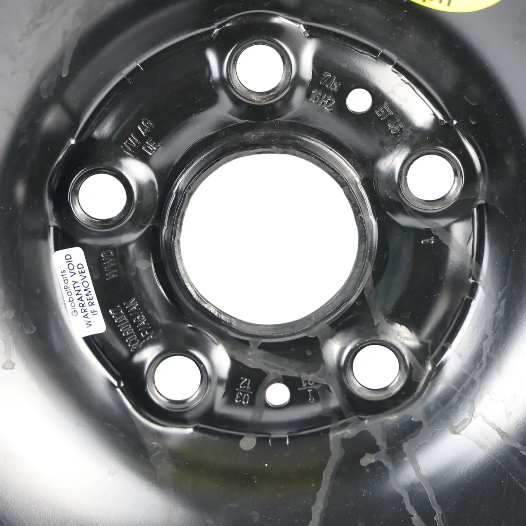 Reserverad Stahl 16" Bridgestone Reifen für Volkswagen Seat Exeo Passat mit Teilenummer 3C0601027AF Volkswagen Seat Exeo Passat Reserverad Stahl 16" Bridgestone Reifen - SKU 3C0601027AF-1 - Teilenummer 3C0601027AF