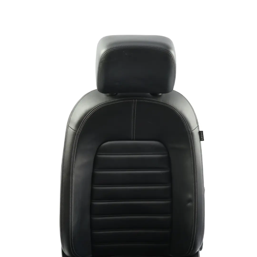 Front Seat Heated Left N/S Interior Black Leather to Volkswagen Passat CC with Part number 3C8881805JF Volkswagen Passat CC Front Seat Heated Left N/S Interior Black Leather - SKU 3C8881805JF-1 - Part number 3C8881805JF