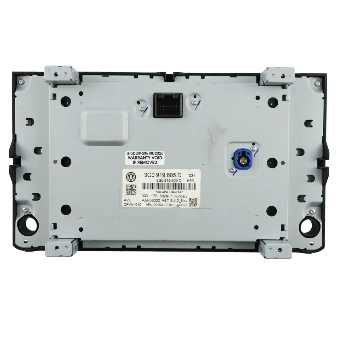 Volkswagen Golf Mk7 Pantalla Display Radio Navegador Multimedia - SKU 3G0919605D-1 - Número de pieza 3G0919605D