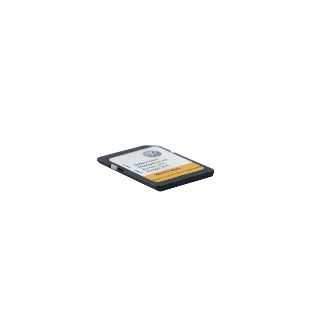 Media Navigation Sat Nav SD Karte Europa V3 für Volkswagen Tiguan 5N mit Teilenummer 3G0919866H Volkswagen Tiguan 5N Media Navigation Sat Nav SD Karte Europa V3 - SKU 3G0919866H - Teilenummer 3G0919866H