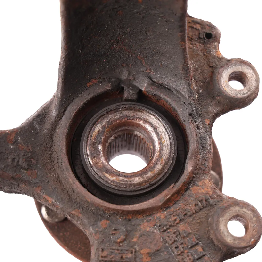 Mk2 Wheel Carrier Bearing Hub Knuckle Front Left N/S to Ford Focus with Part number 3M51-3K171-FA Ford Focus Mk2 Wheel Carrier Bearing Hub Knuckle Front Left N/S - SKU 3M51-3K171-FA - Part number 3M51-3K171-FA