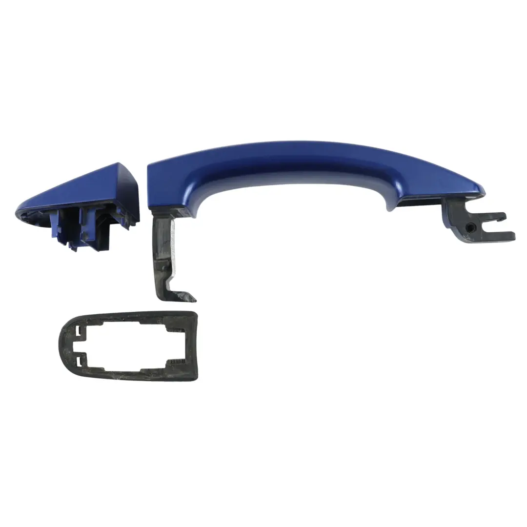 Mk1 Rear Door Pull Handle Left Right N/O/S Performance Blue - BH to Ford Focus Kuga with Part number 1305822 Ford Focus Kuga Mk1 Rear Door Pull Handle Left Right N/O/S Performance Blue - BH - SKU 1305822-FPB - Part number 1305822
