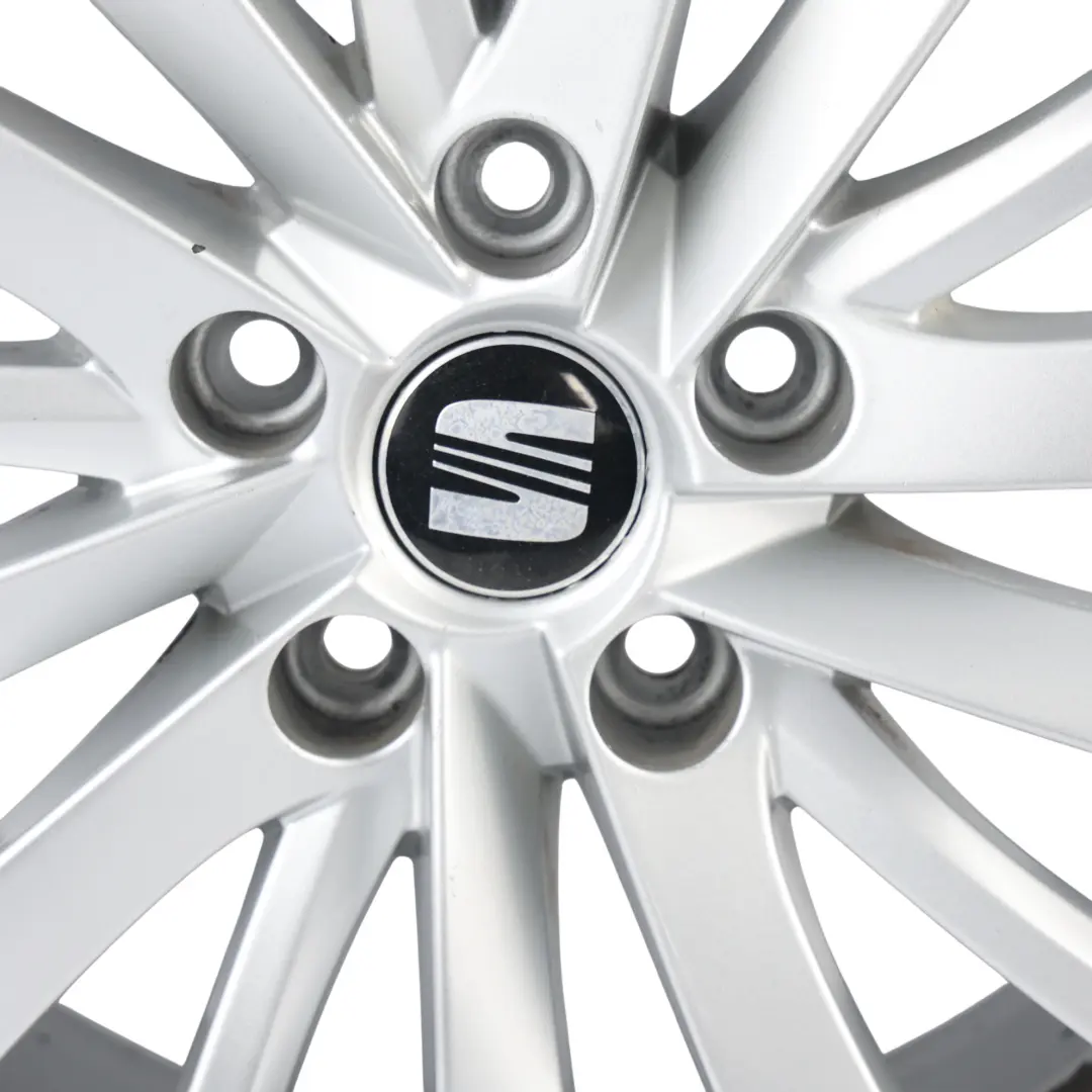 Seat Exeo 3R Silver Alloy Wheel Rim 17" 7.5J ET:42 - SKU 3R0601025E-1 - Part number 3R0601025E