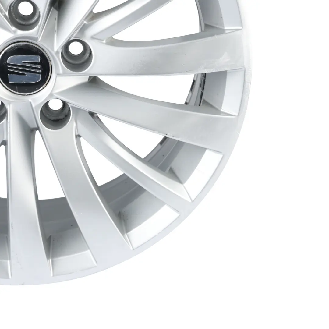 3R Silver Alloy Wheel Rim 17" 7.5J ET:42 to Seat Exeo with Part number 3R0601025E Seat Exeo 3R Silver Alloy Wheel Rim 17" 7.5J ET:42 - SKU 3R0601025E-2 - Part number 3R0601025E