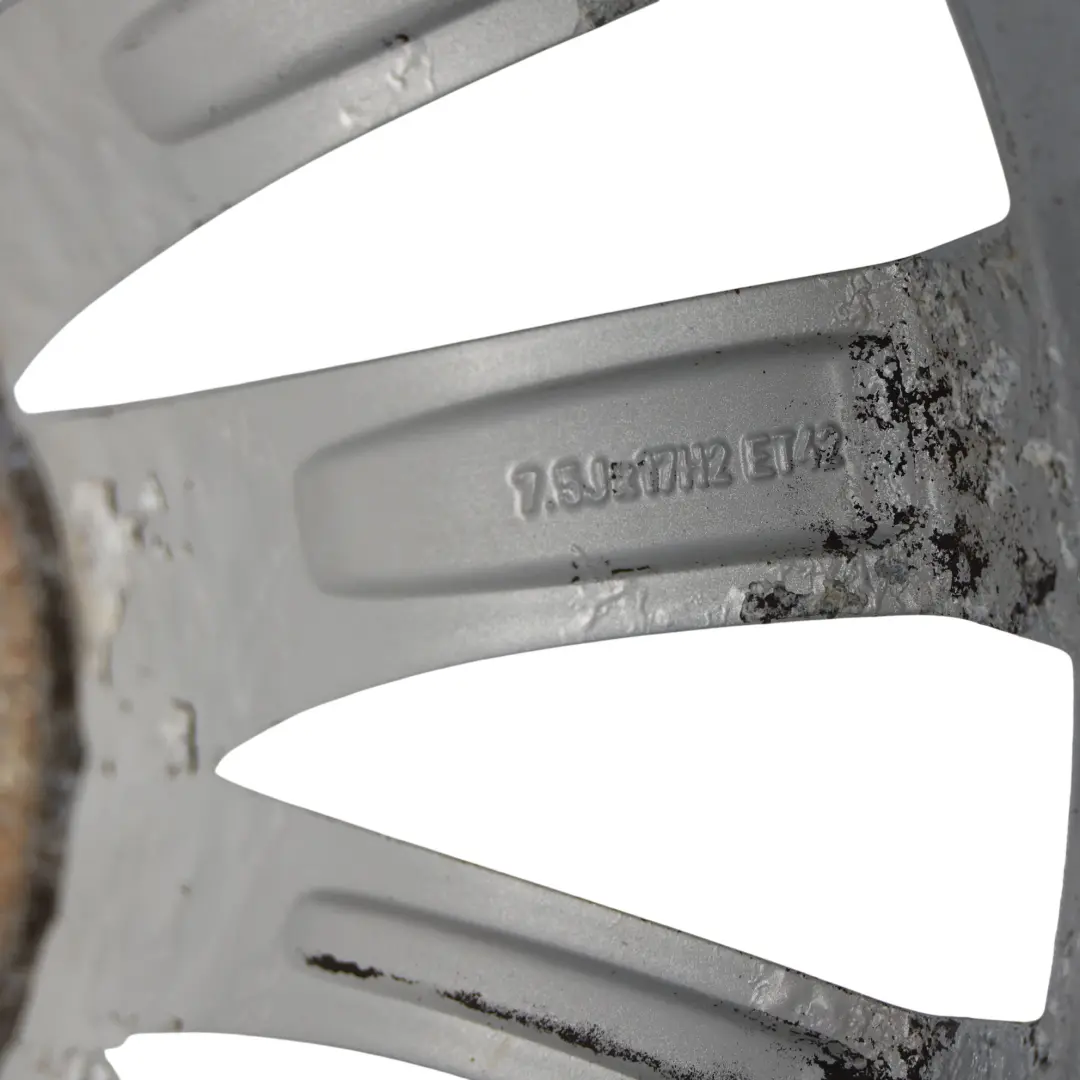 Seat Exeo 3R Silver Alloy Wheel Rim 17" 7.5J ET:42 - SKU 3R0601025E-3 - Part number 3R0601025E