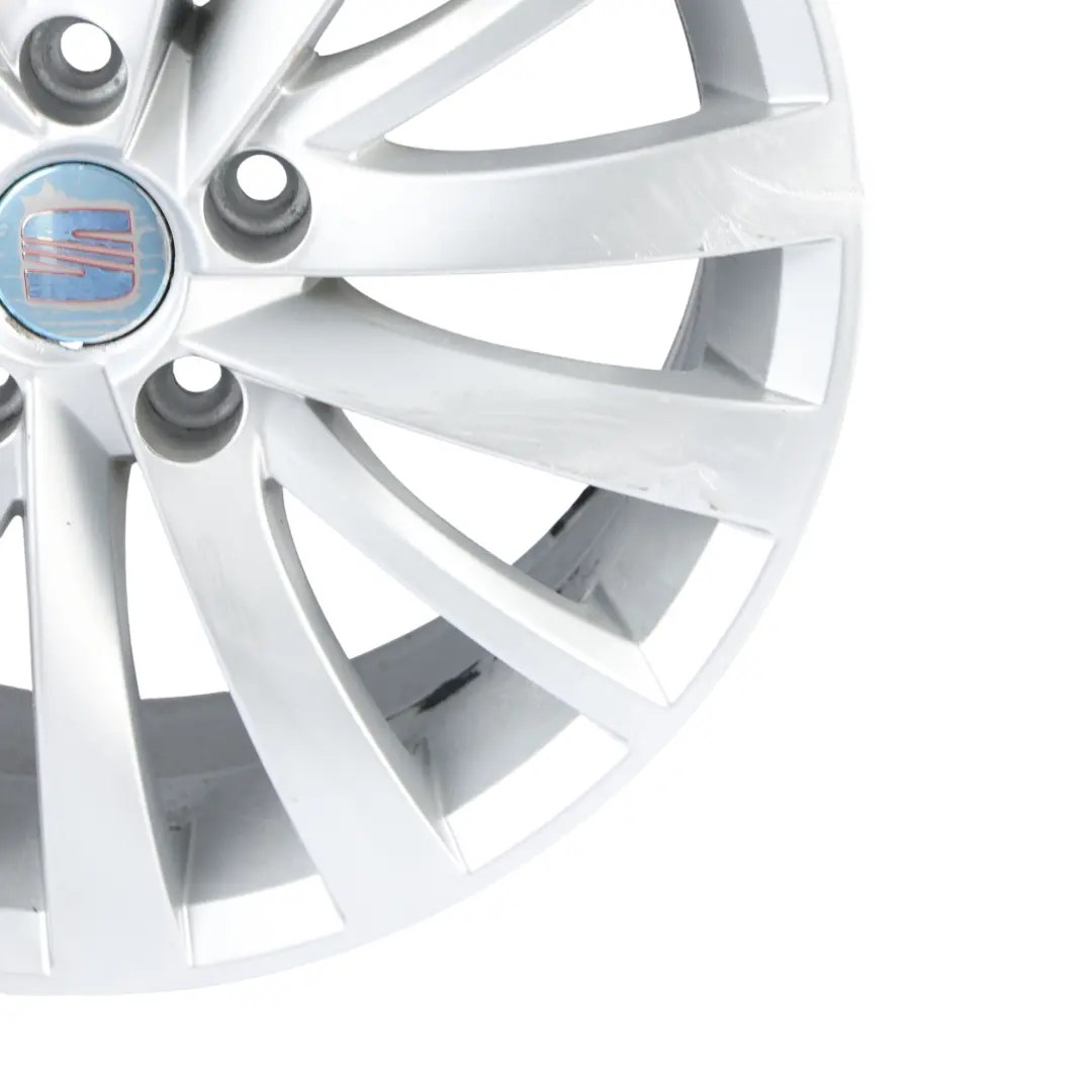 Seat Exeo 3R Silver Alloy Wheel Rim 17" 7.5J ET:42 - SKU 3R0601025E-3 - Part number 3R0601025E