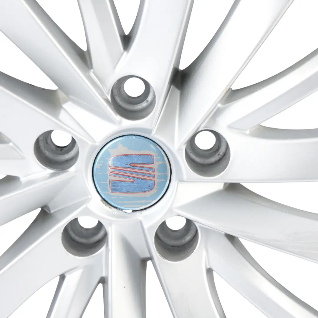 Seat Exeo 3R Silver Alloy Wheel Rim 17" 7.5J ET:42 - SKU 3R0601025E-3 - Part number 3R0601025E