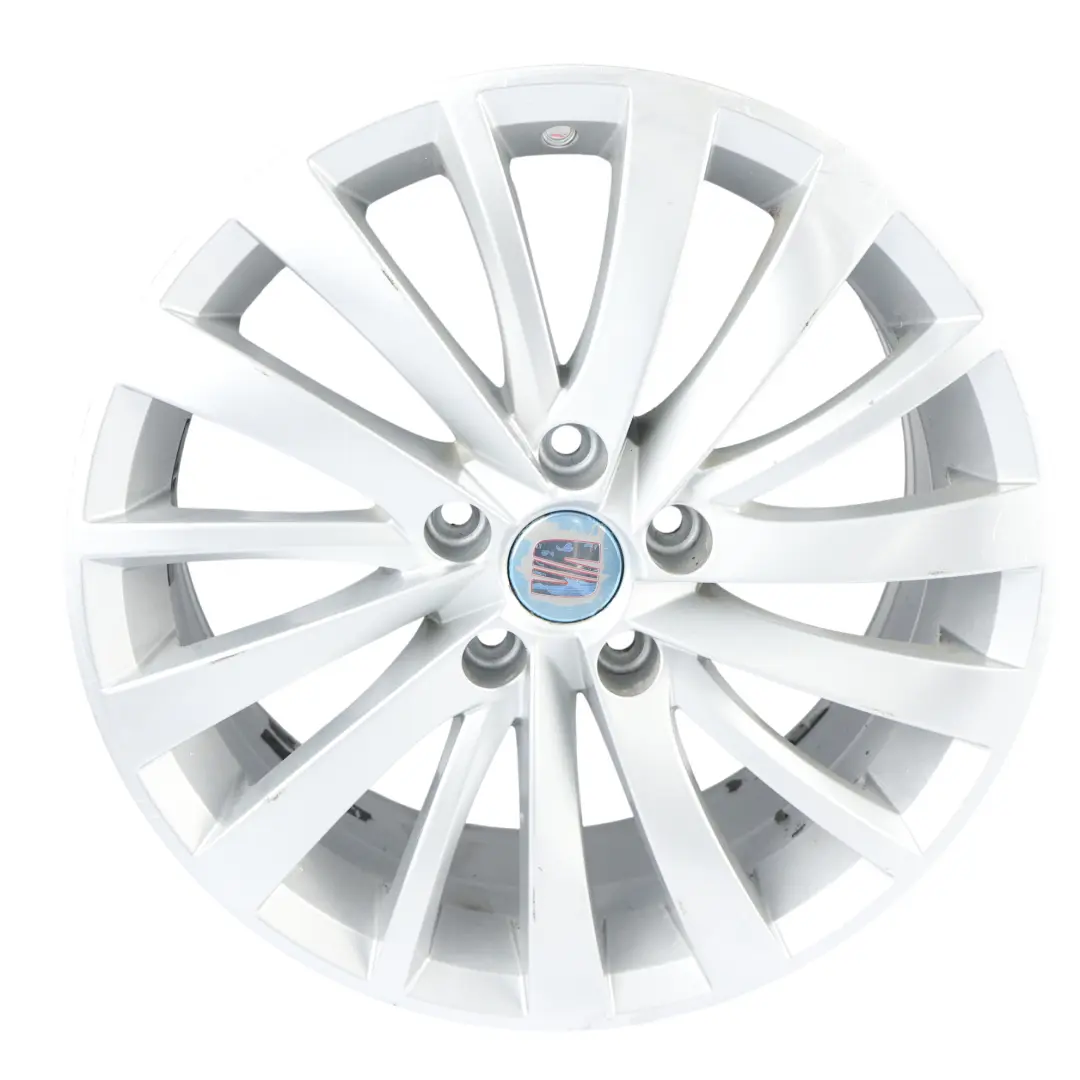 Seat Exeo 3R Silver Alloy Wheel Rim 17" 7.5J ET:42 - SKU 3R0601025E-4 - Part number 3R0601025E