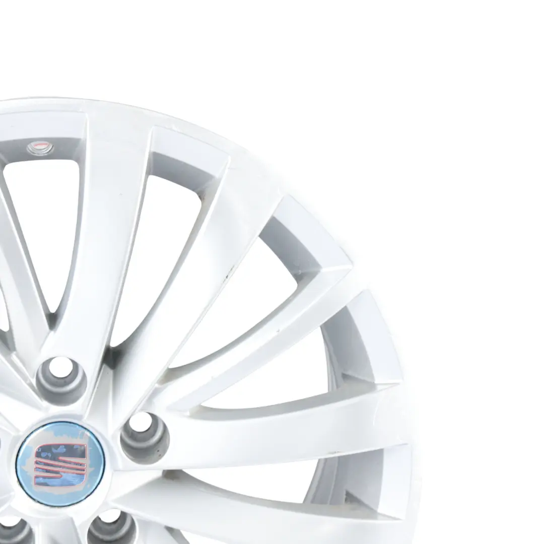 Seat Exeo 3R Silver Alloy Wheel Rim 17" 7.5J ET:42 - SKU 3R0601025E-4 - Part number 3R0601025E