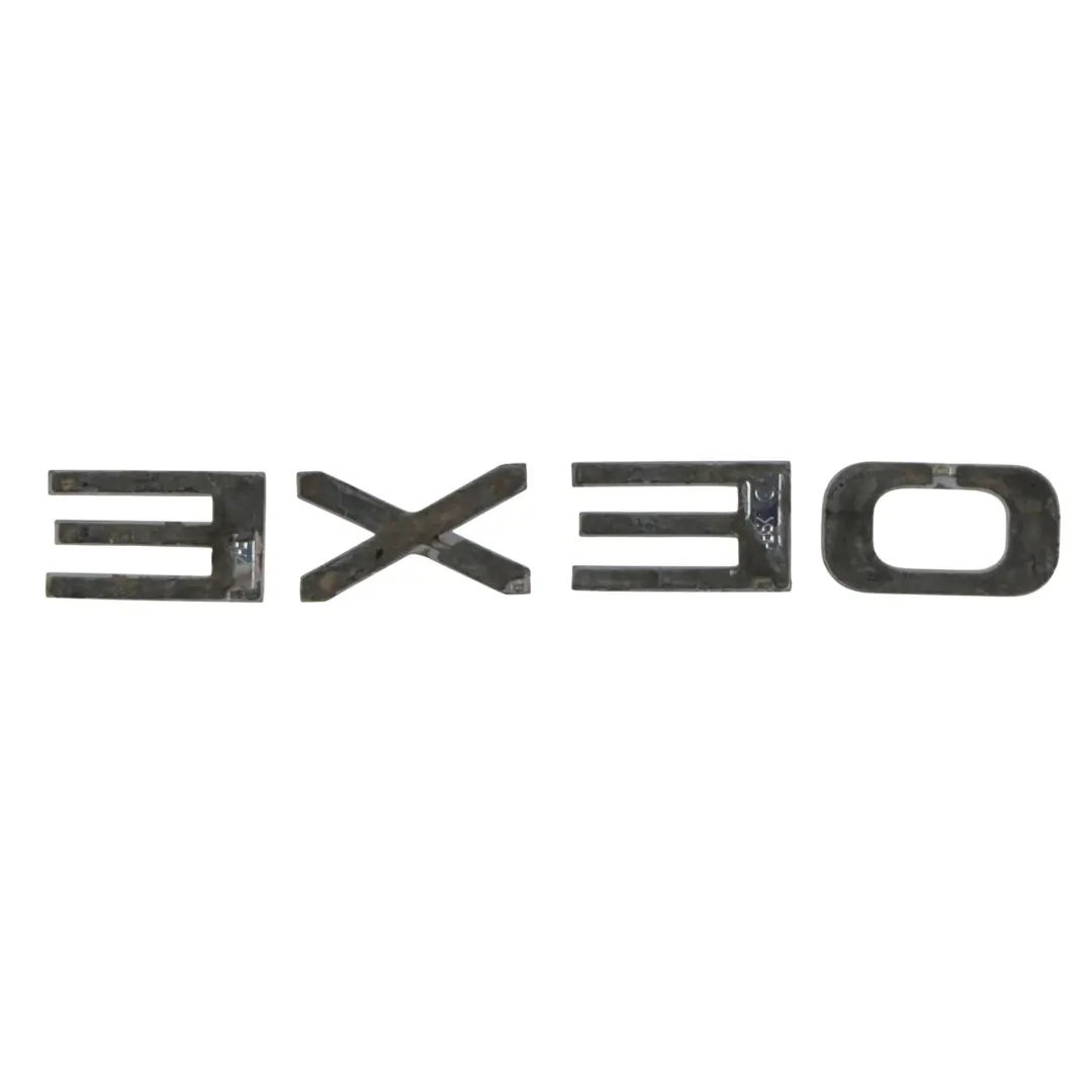 Seat Exeo Emblème Badge Lettrage Hayon Arrière Chrome - SKU 3R0853687B - Numéro de pièce 3R0853687B