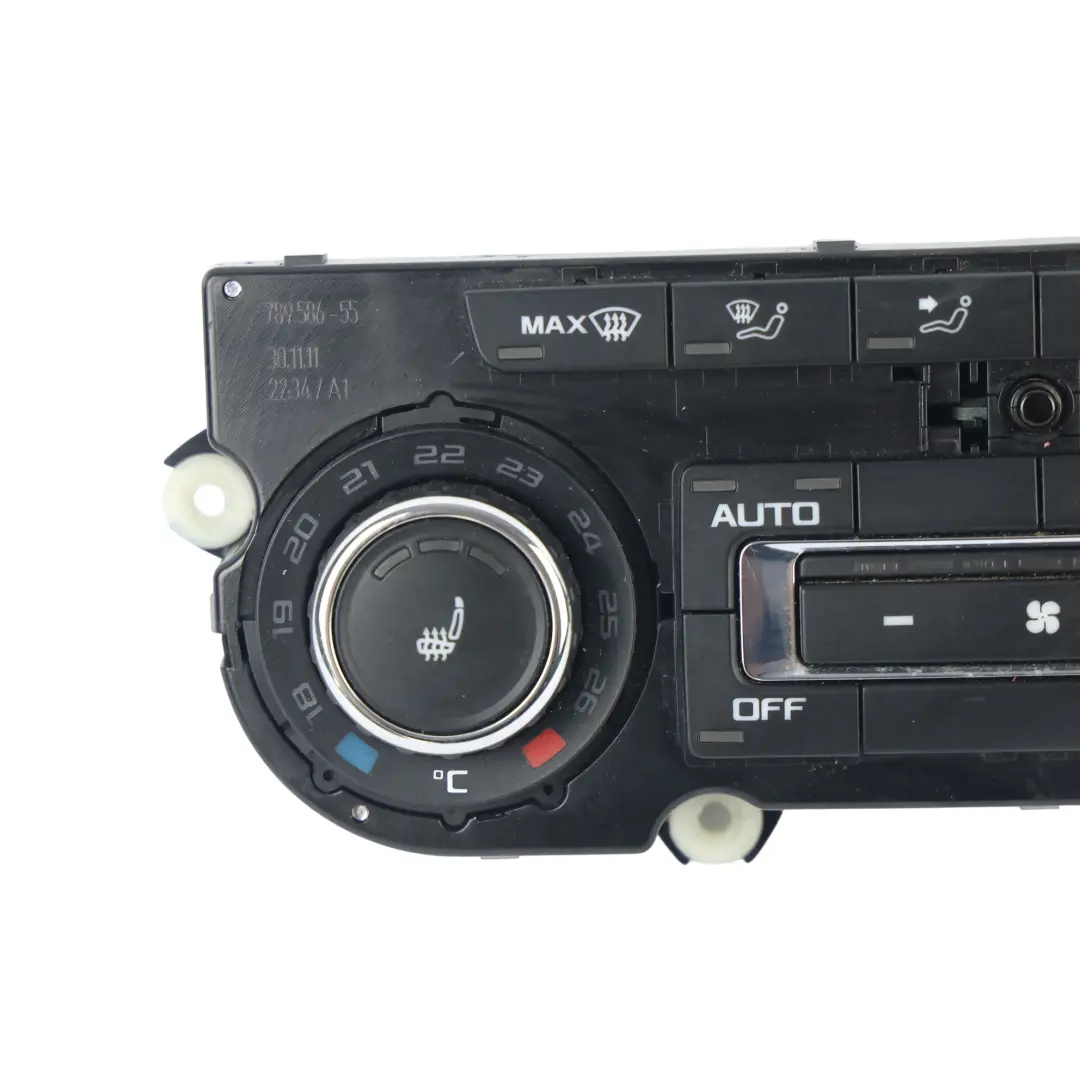 Skoda Octavia Superb Mk2 Yeti Heater Climate Control Panel A/C - SKU 3T0907044BL - Part number 3T0907044BL