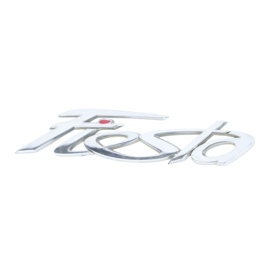 Ford Fiesta Mk7 Tailgate Rear Emblem Badge Fiesta Lettering - SKU 8A61-A42528-BB - Part number 3U5A19H250EA