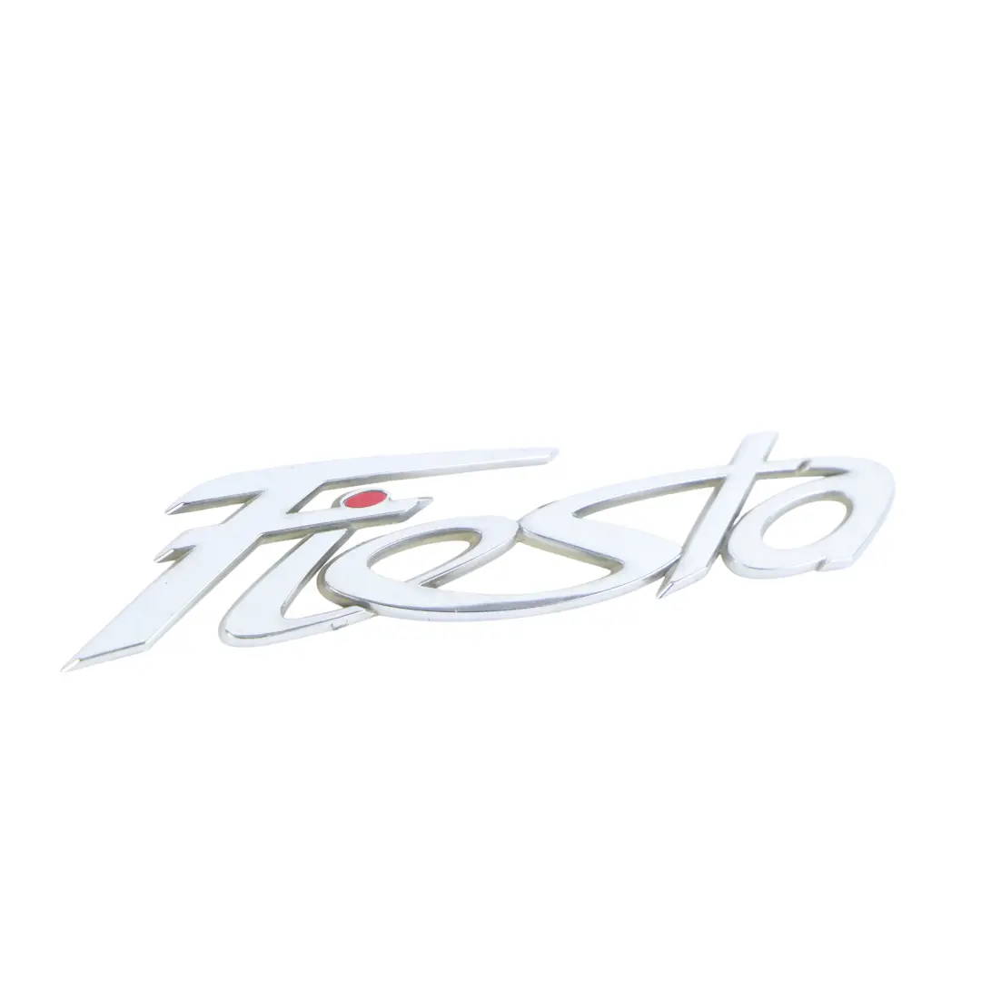 Emblemat Tylnej Klapy Napis FIESTA do Ford Fiesta Mk7 o numerze 3U5A19H250EA Ford Fiesta Mk7 Emblemat Tylnej Klapy Napis FIESTA - SKU 8A61-A42528-BB - Numer Części 3U5A19H250EA