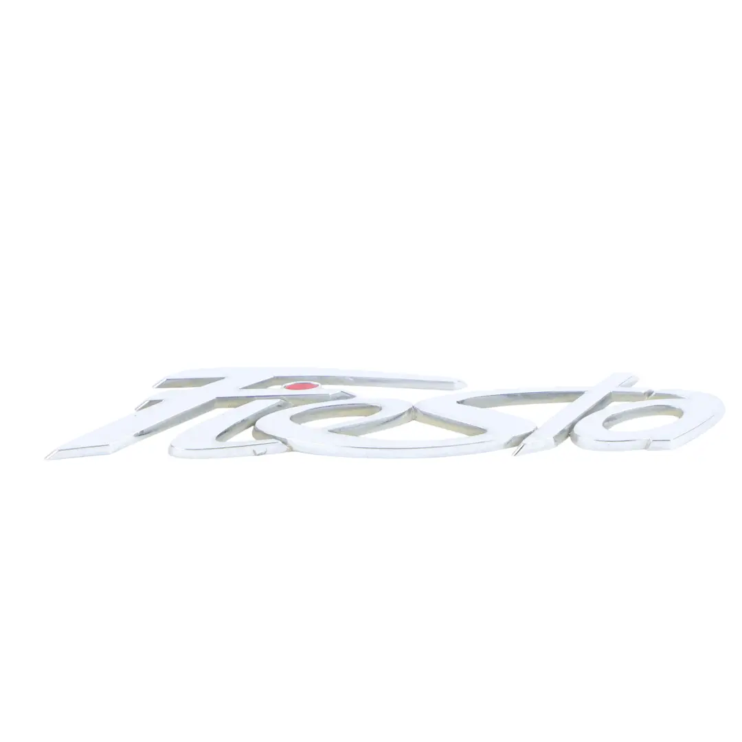 Emblemat Tylnej Klapy Napis FIESTA do Ford Fiesta Mk7 o numerze 3U5A19H250EA Ford Fiesta Mk7 Emblemat Tylnej Klapy Napis FIESTA - SKU 8A61-A42528-BB - Numer Części 3U5A19H250EA