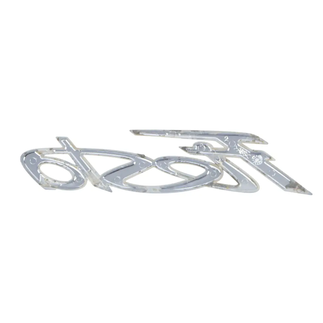 Emblem Badge Fiesta Lettering to Ford Fiesta Mk7 Tailgate Rear with Part number 3U5A19H250EA Ford Fiesta Mk7 Tailgate Rear Emblem Badge Fiesta Lettering - SKU 8A61-A42528-BB - Part number 3U5A19H250EA