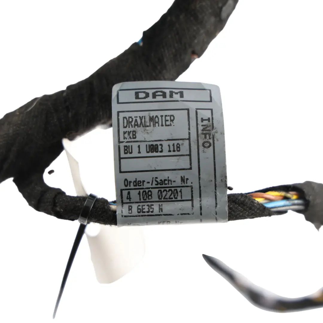 Front Door Wire Harness Loom Cable Left Right N/O/S to BMW E53 with Part number 4108022 BMW E53 Front Door Wire Harness Loom Cable Left Right N/O/S - SKU 4108022 - Part number 4108022