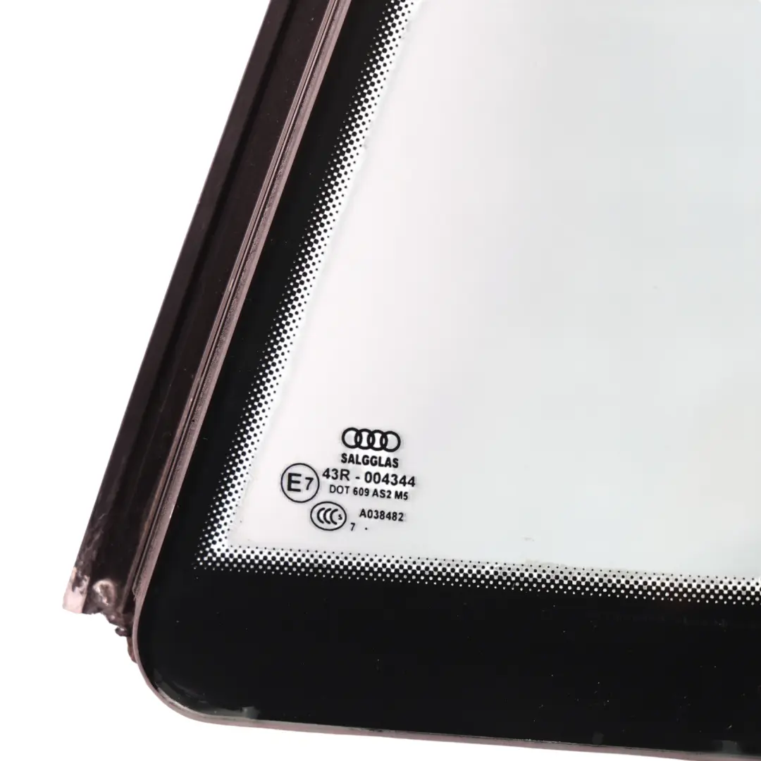 Side Quarter Window Glass Glazing AS2 Rear Left N/S to Audi R8 with Part number 420845299 Audi R8 Side Quarter Window Glass Glazing AS2 Rear Left N/S - SKU 420845299 - Part number 420845299