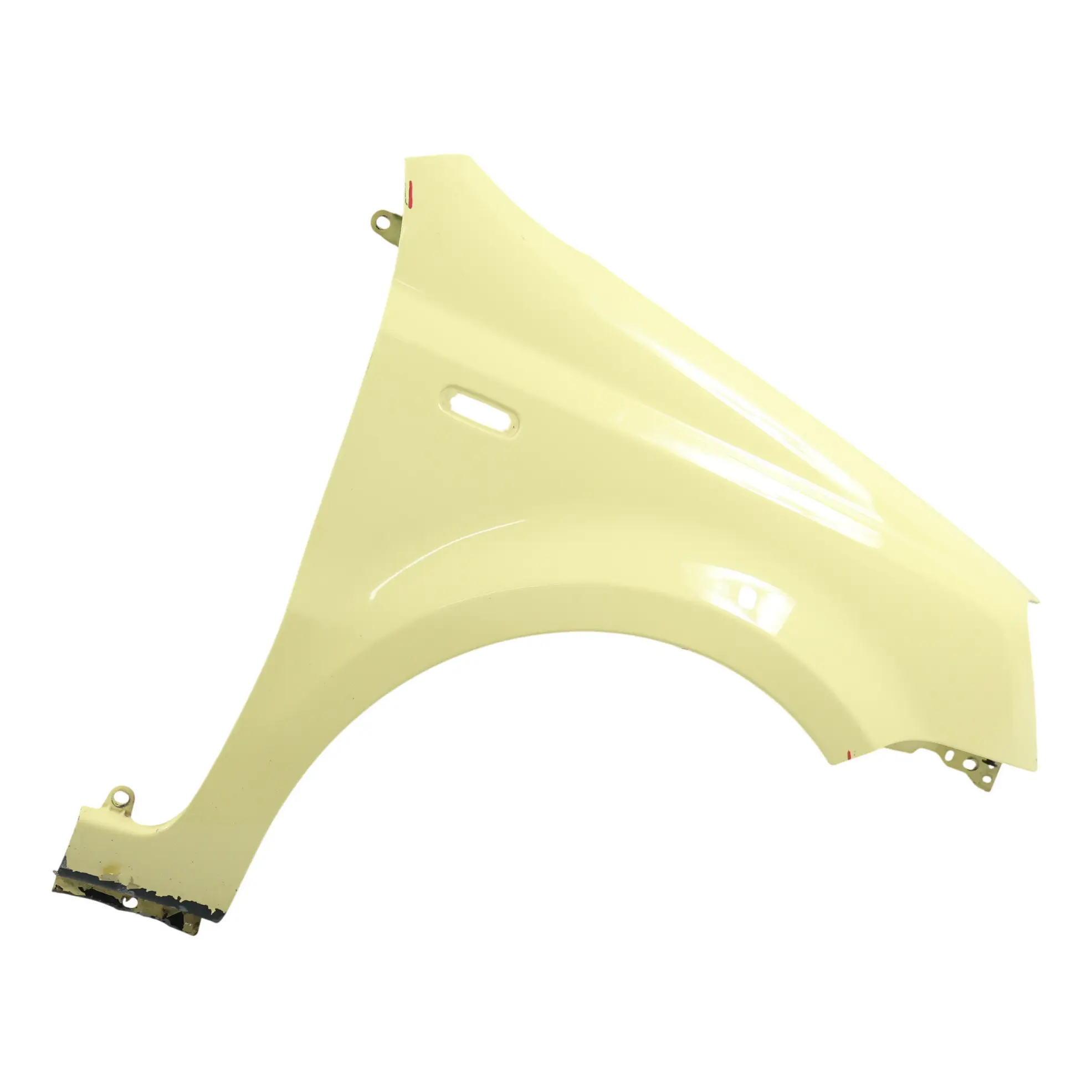Fiat Panda Mk2 Side Panel Wing Fender Front Right O/S Vanilla Yellow - 541