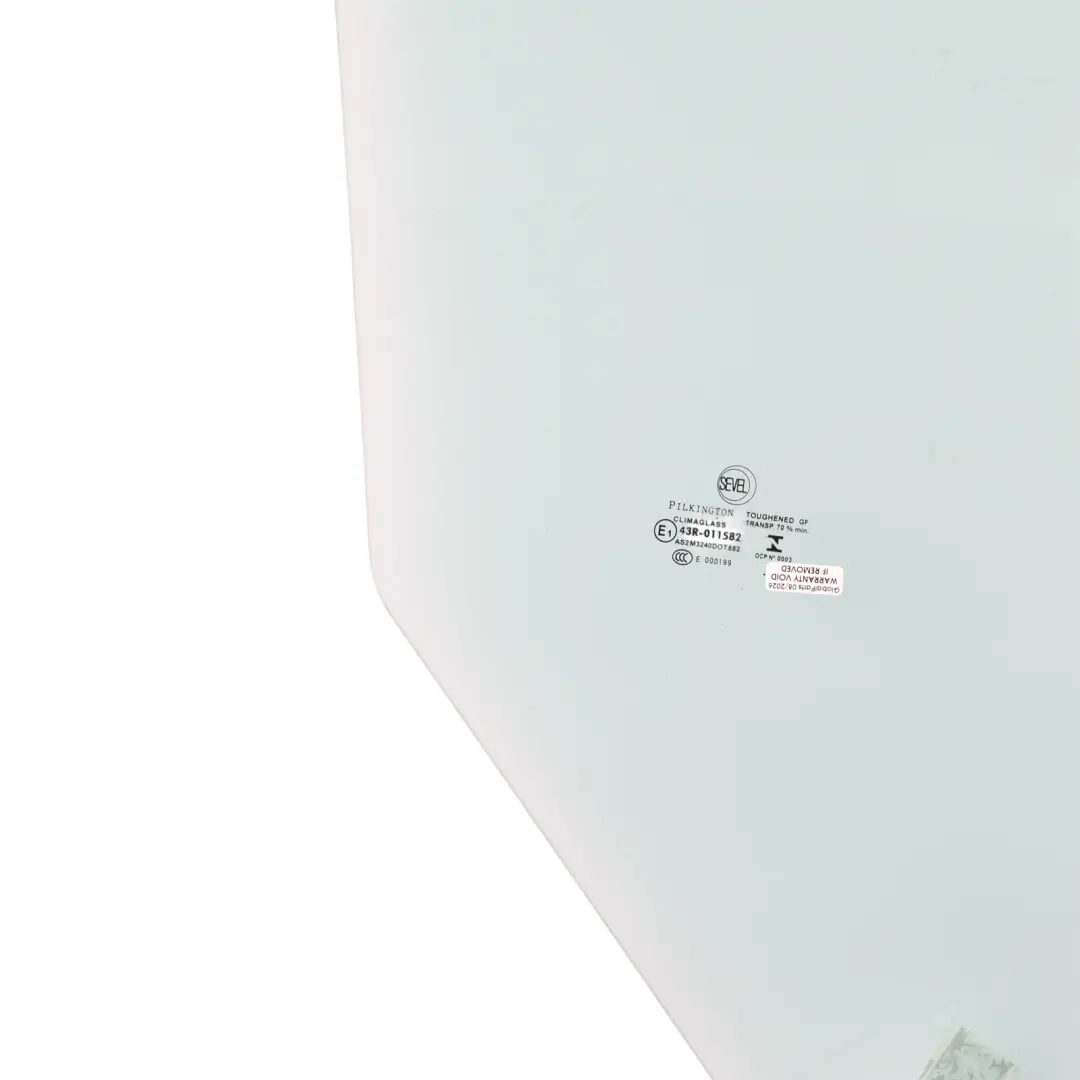 Fiat Ducato Front Door Window Glass Glazing Right O/S Side AS2 - SKU 46864296 - Part number 46864296