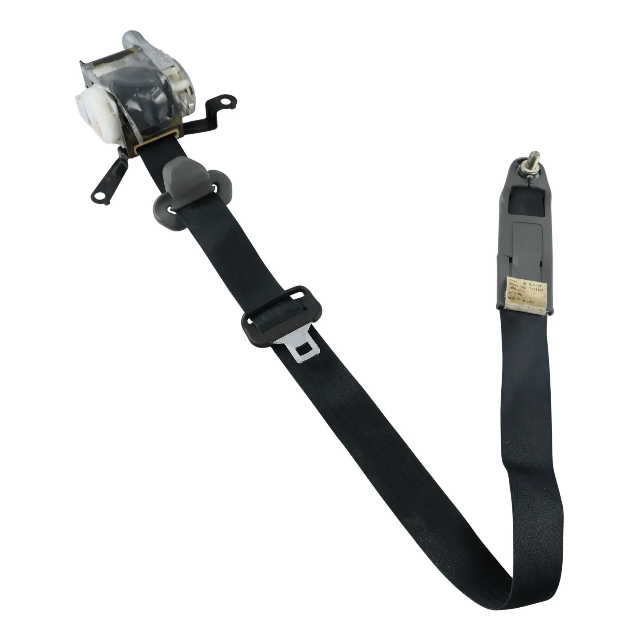 Ford Ranger Mk4 Seat Belt Front Right O/S Seatbelt Black 1774754