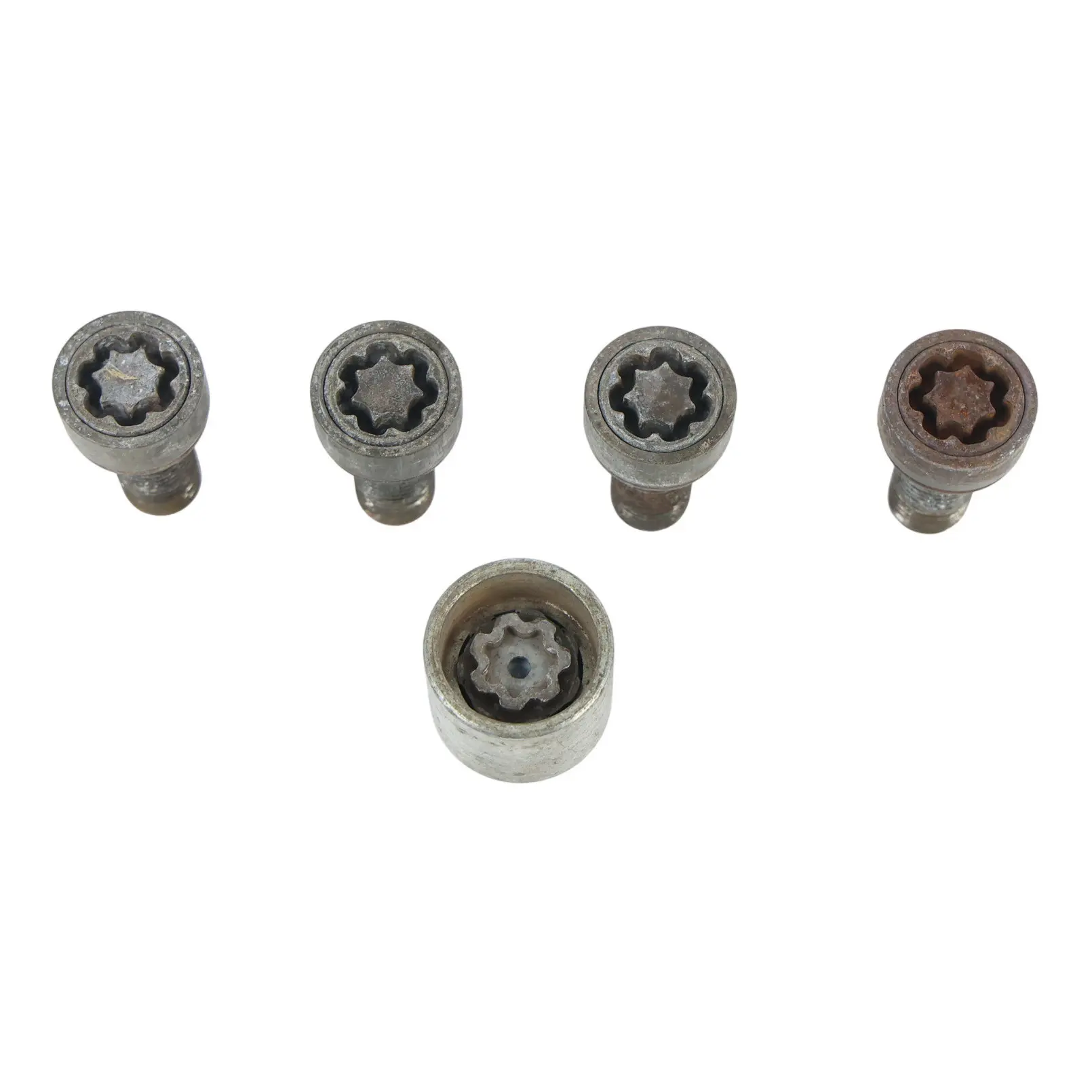 Audi A3 8P TT 8J A4 B8 Zestaw Śrub Zabezpieczających Koła 4F0071455