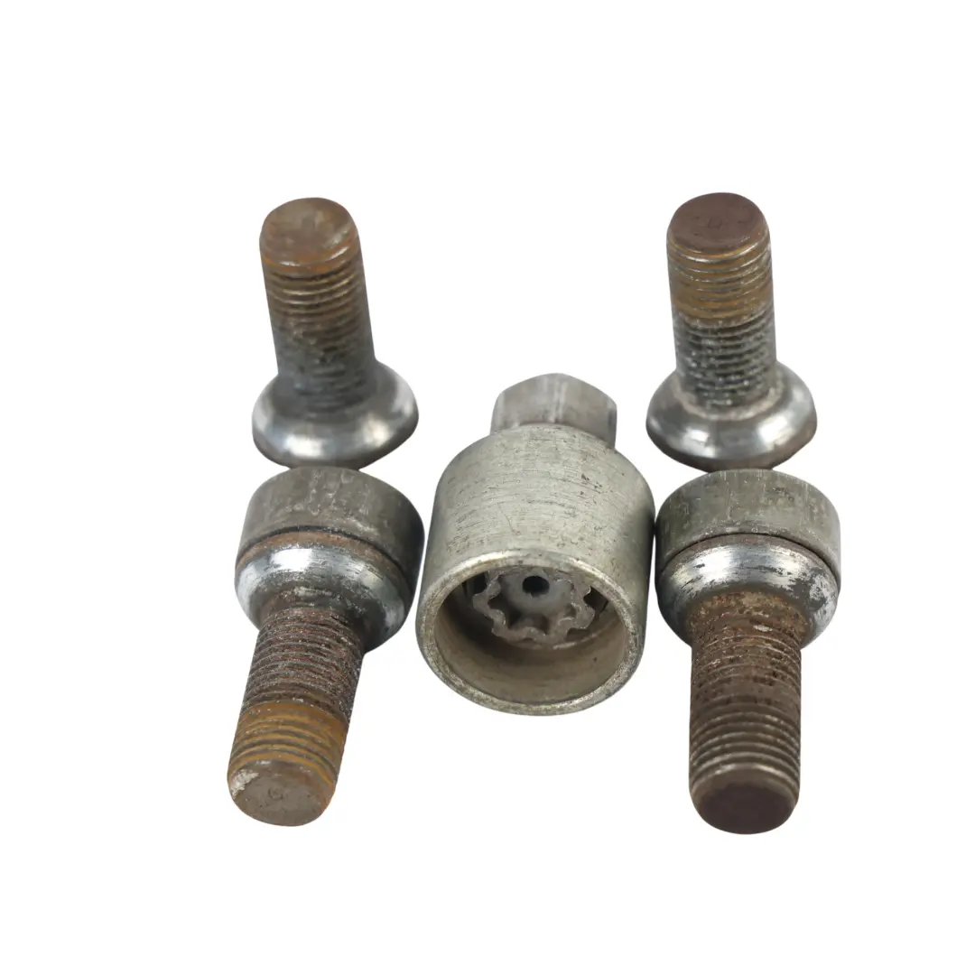 Kit Tuercas Seguridad Antirrobo Rueda para Audi A3 8P TT 8J A4 B8 con número de pieza 4F0071455 Audi A3 8P TT 8J A4 B8 Kit Tuercas Seguridad Antirrobo Rueda - SKU 4F0071455-1 - Número de pieza 4F0071455