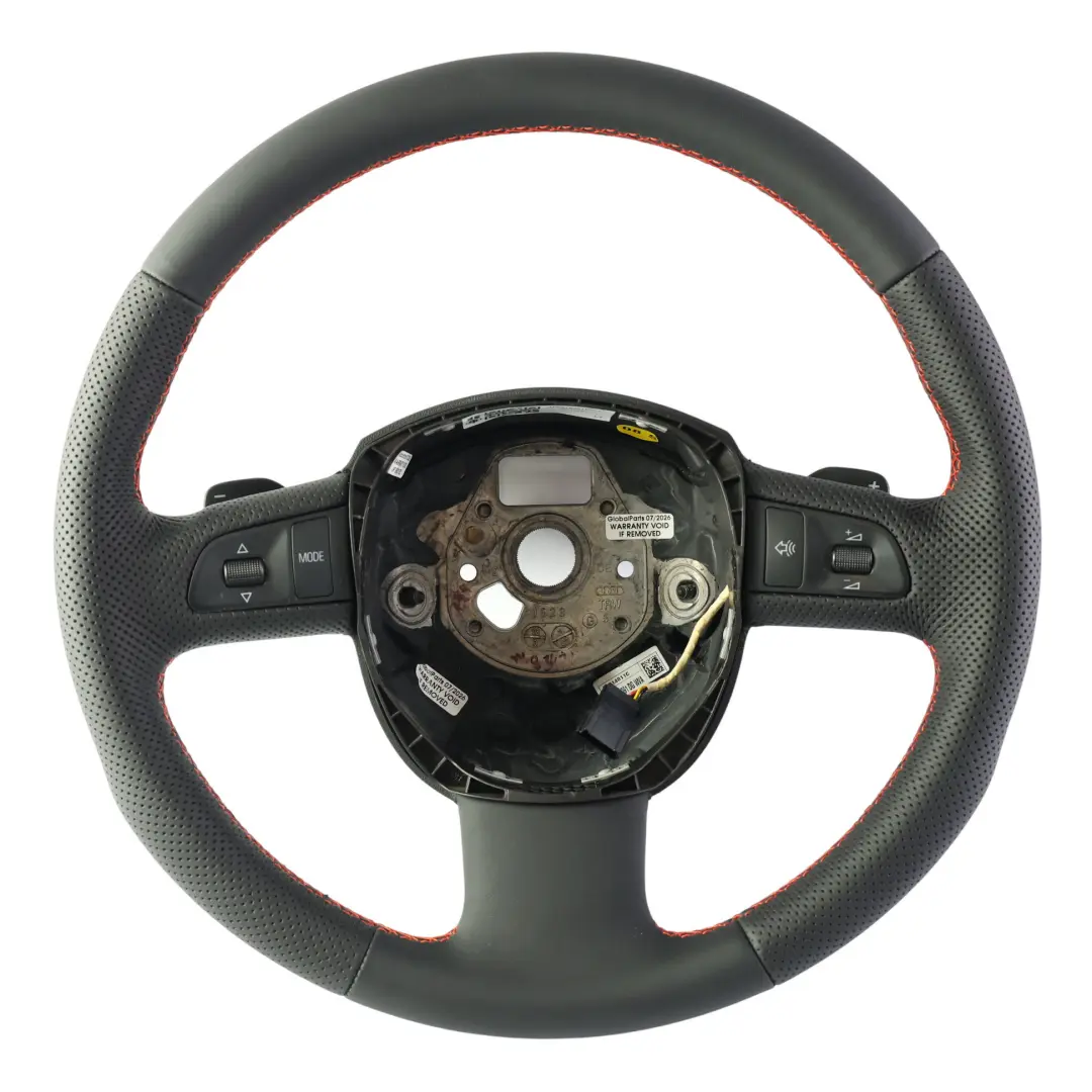 Steering Wheel NEW Leather Multifunction Paddles to Audi A6 C6 Q7 4L with Part number 4F0419091DG Audi A6 C6 Q7 4L Steering Wheel NEW Leather Multifunction Paddles - SKU 4F0419091DG-1 - Part number 4F0419091DG