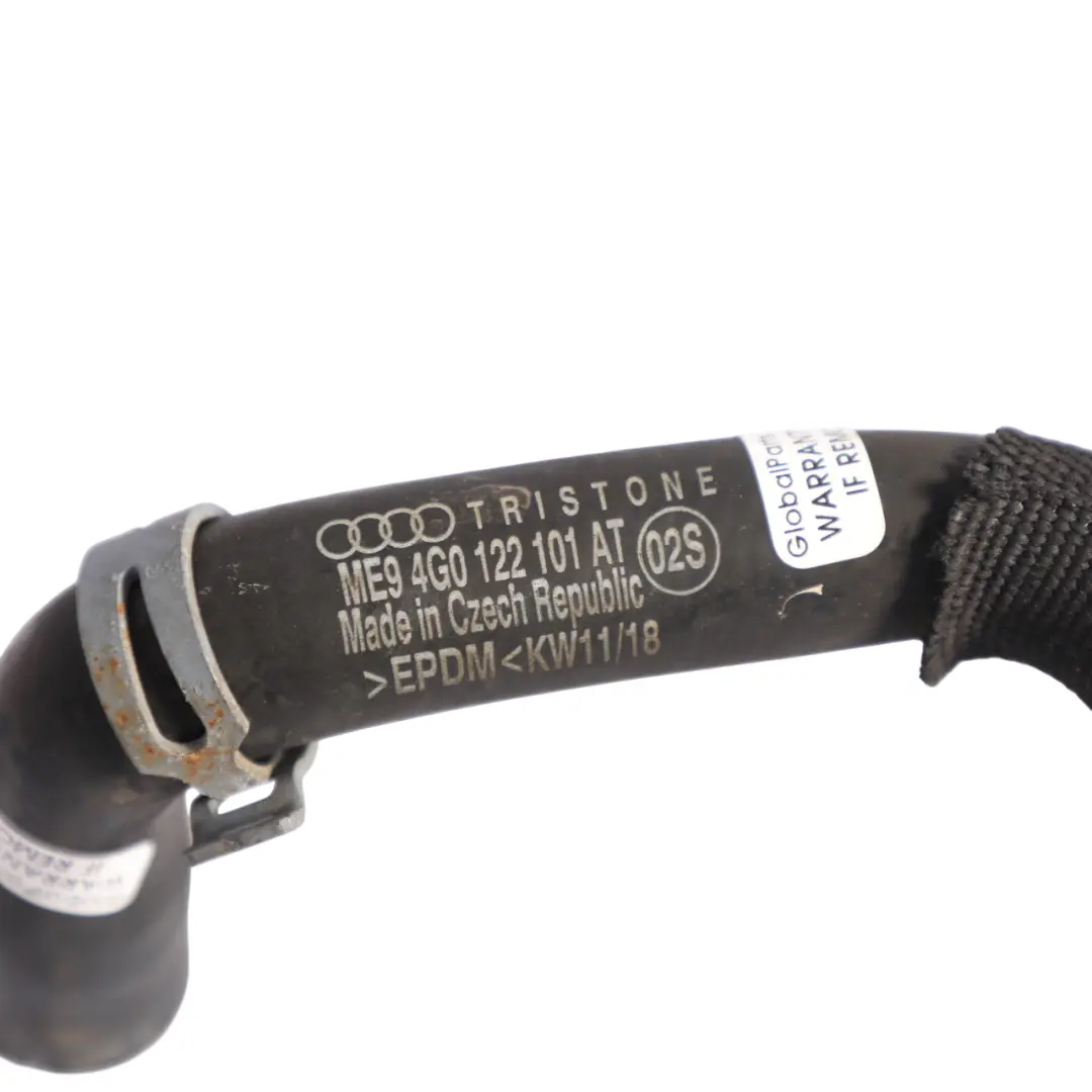 Coolant Water Hose Radiator Pipe Line 2.0 Petrol Engine to Audi A6 C7 with Part number 4G0122101AT Audi A6 C7 Coolant Water Hose Radiator Pipe Line 2.0 Petrol Engine - SKU 4G0122101AT - Part number 4G0122101AT