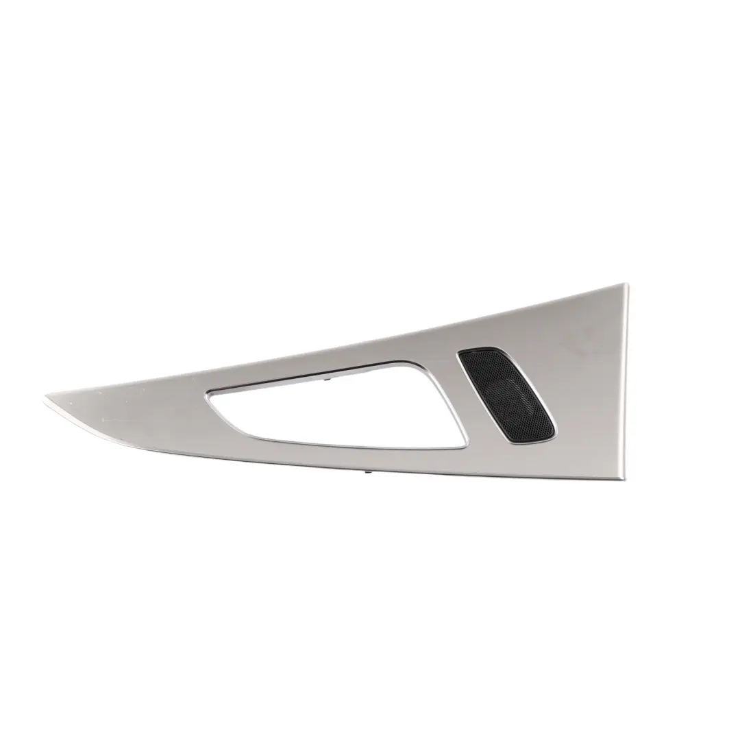 Audi A6 C7 Rear Door Handle Cover Trim Right O/S Brushed Aluminium - SKU 4G0867420K - Part number 4G0867420K