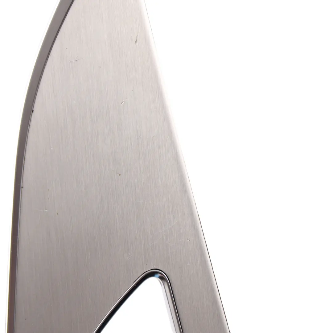 Audi A6 C7 Rear Door Handle Cover Trim Right O/S Brushed Aluminium - SKU 4G0867420K - Part number 4G0867420K